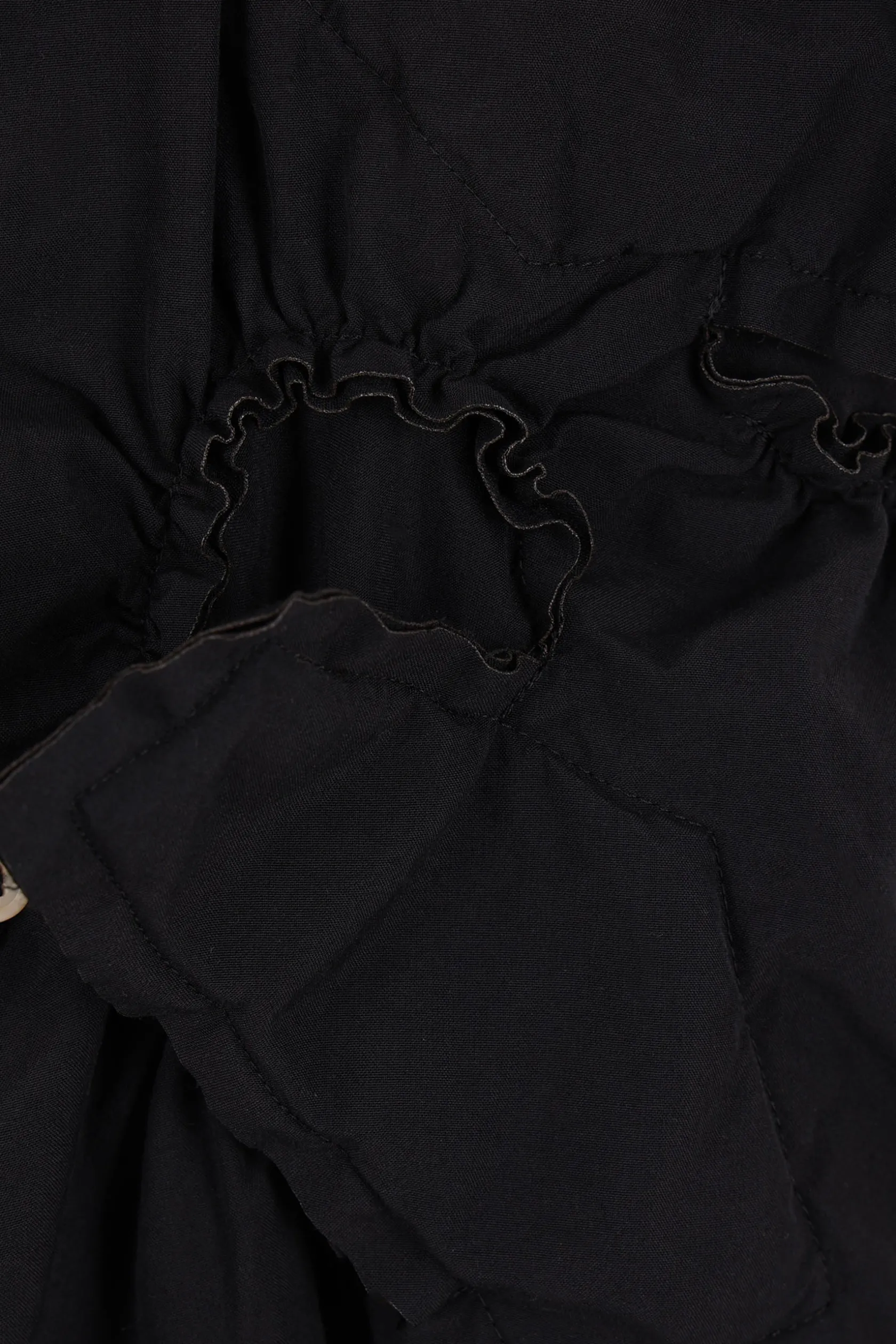 Topwear>COMME DES GARÇONS camicia in tessuto tecnico Nero