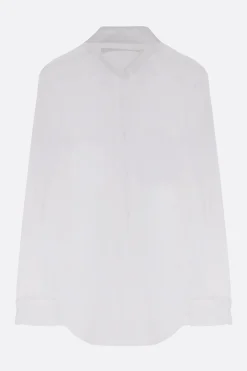 Topwear>COMME DES GARÇONS camicia in tulle Bianco