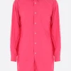 Topwear>COMME DES GARÇONS HOMME PLUS camicia long-fit in popeline Rosa