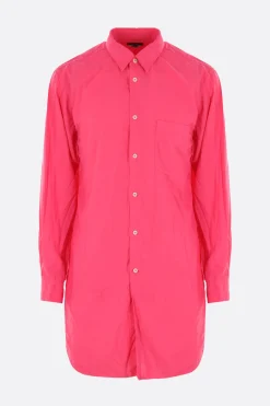 Topwear>COMME DES GARÇONS HOMME PLUS camicia long-fit in popeline Rosa