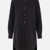 Topwear>COMME DES GARÇONS COMME des GARÇONS camicia lunga in popeline Nero
