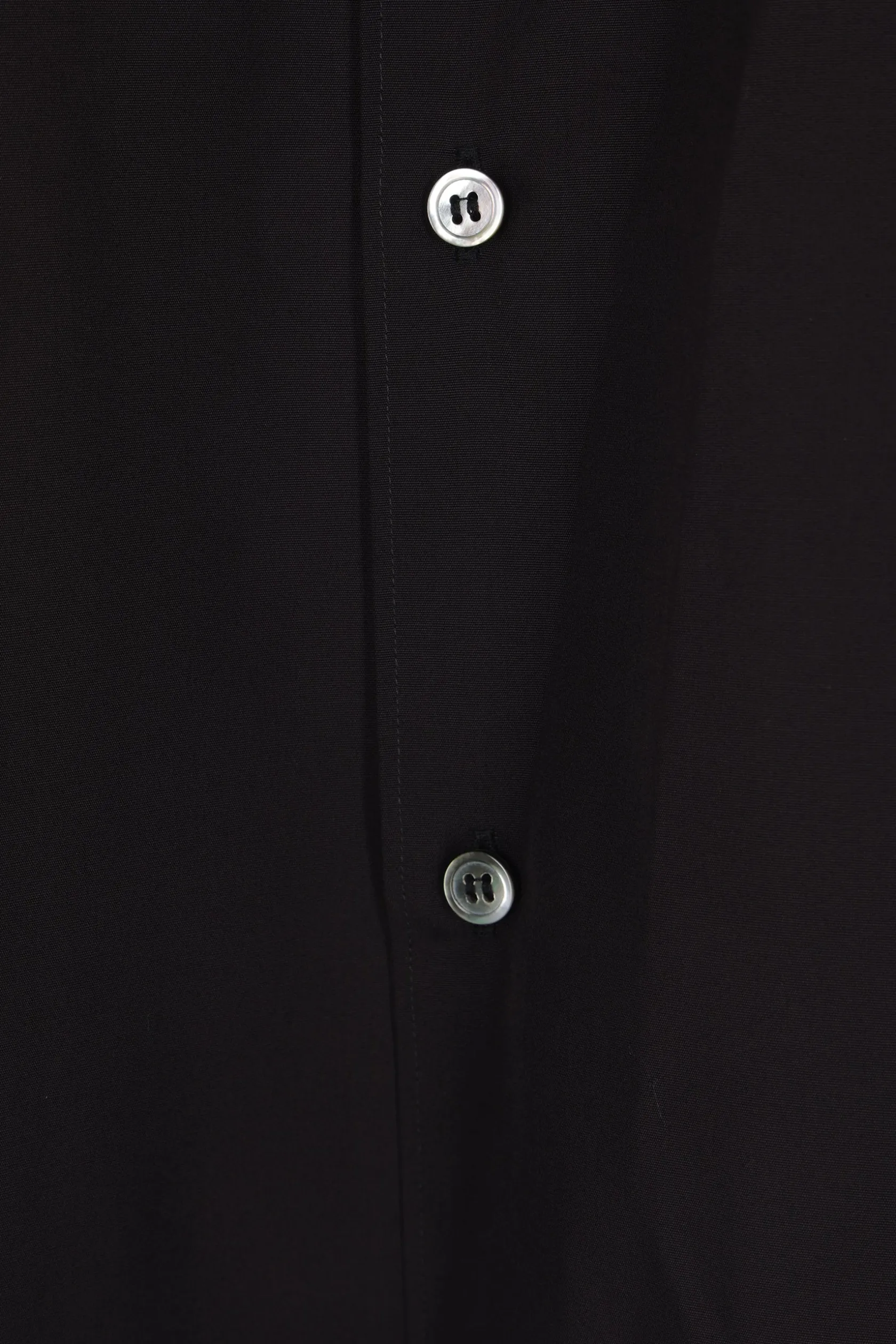 Topwear>COMME DES GARÇONS COMME des GARÇONS camicia lunga in popeline Nero
