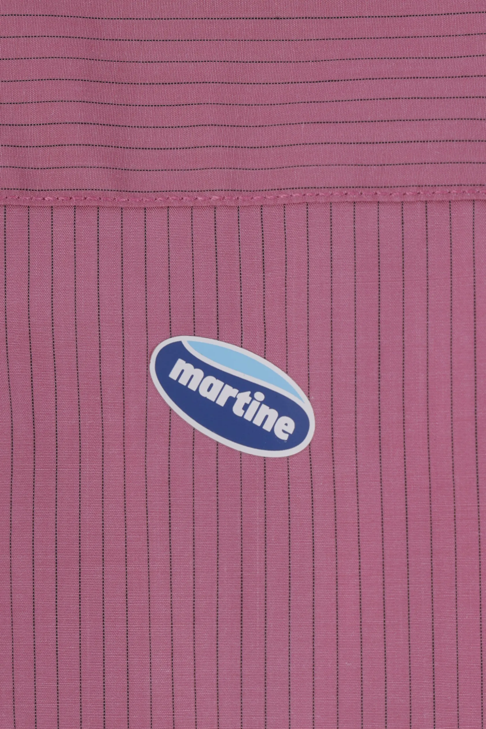 Topwear>MARTINE ROSE camicia oversize a maniche corte Viola