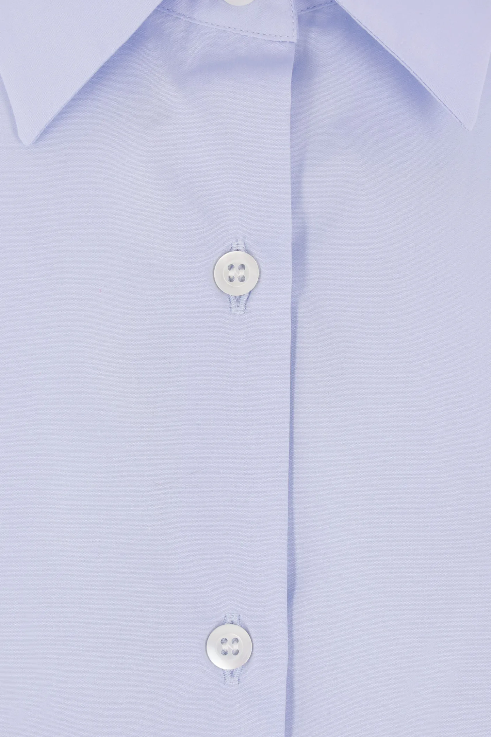 Topwear>DRIES VAN NOTEN camicia oversize Casia in popeline Blu
