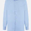 Topwear>COMME DES GARÇONS SHIRT camicia oversize in popeline Blu
