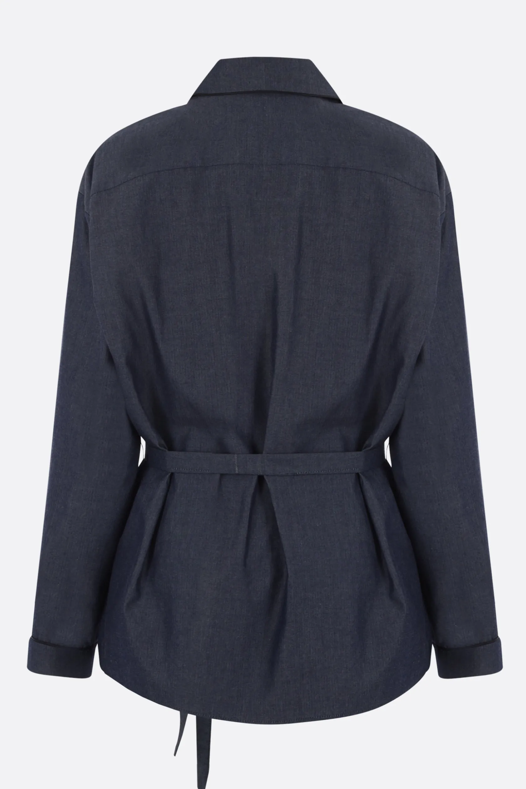 Topwear>10 CORSO COMO camicia pijama in chambray Blu
