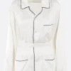 Topwear>10 CORSO COMO camicia pijama in viscosa Bianco