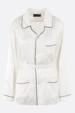 Topwear>10 CORSO COMO camicia pijama in viscosa Bianco