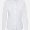 Topwear>10 CORSO COMO camicia slim-fit in popeline Bianco