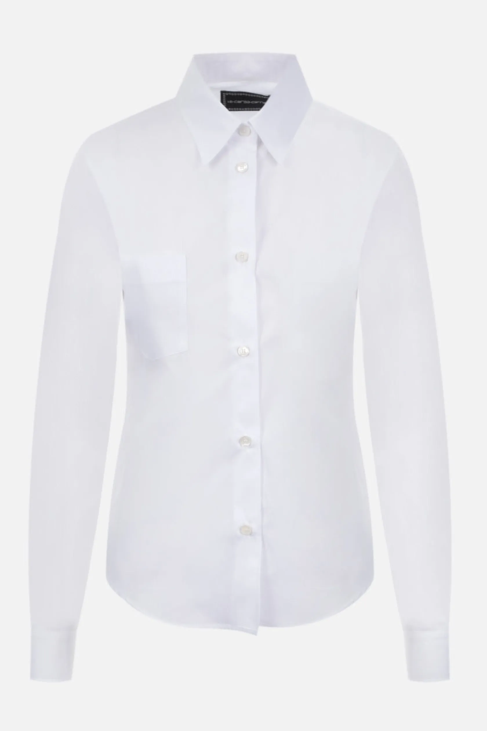 Topwear>10 CORSO COMO camicia slim-fit in popeline Bianco