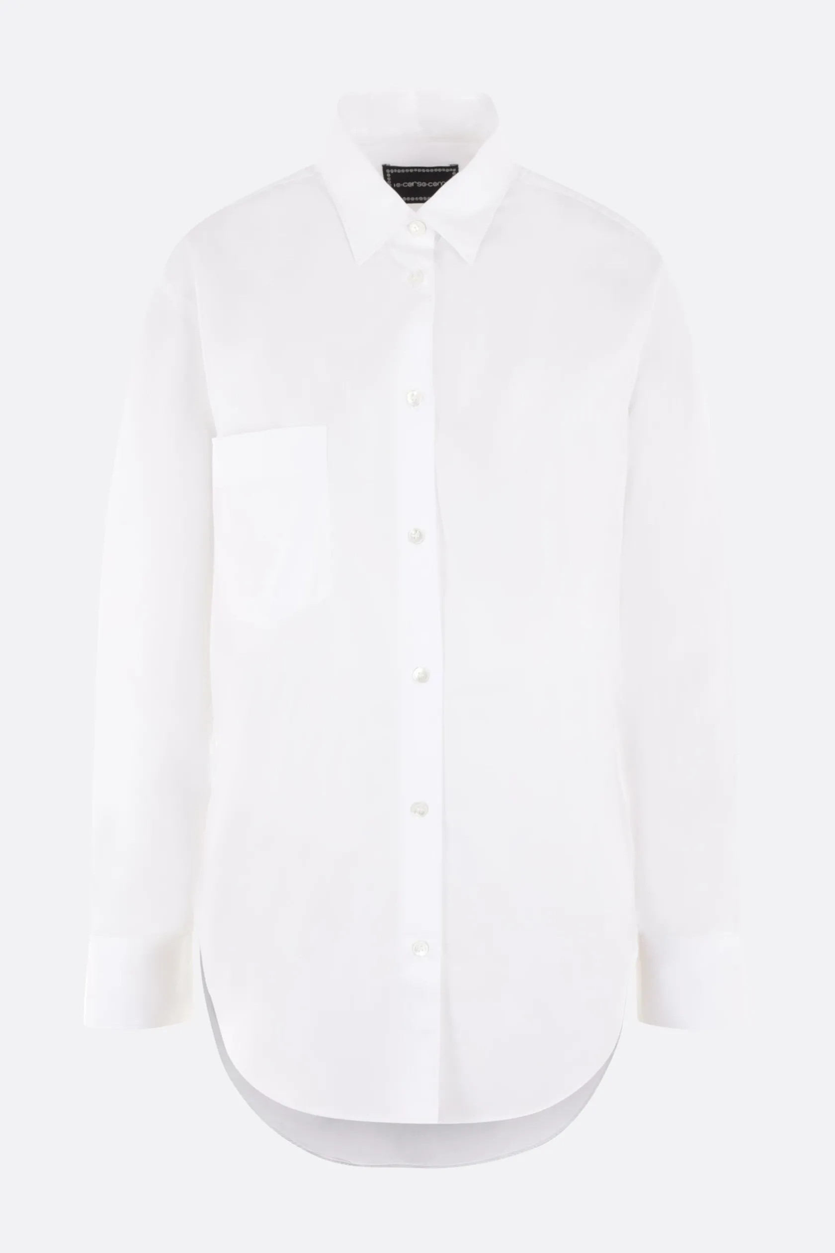 Topwear>10 CORSO COMO camicia slim-fit in popeline Bianco