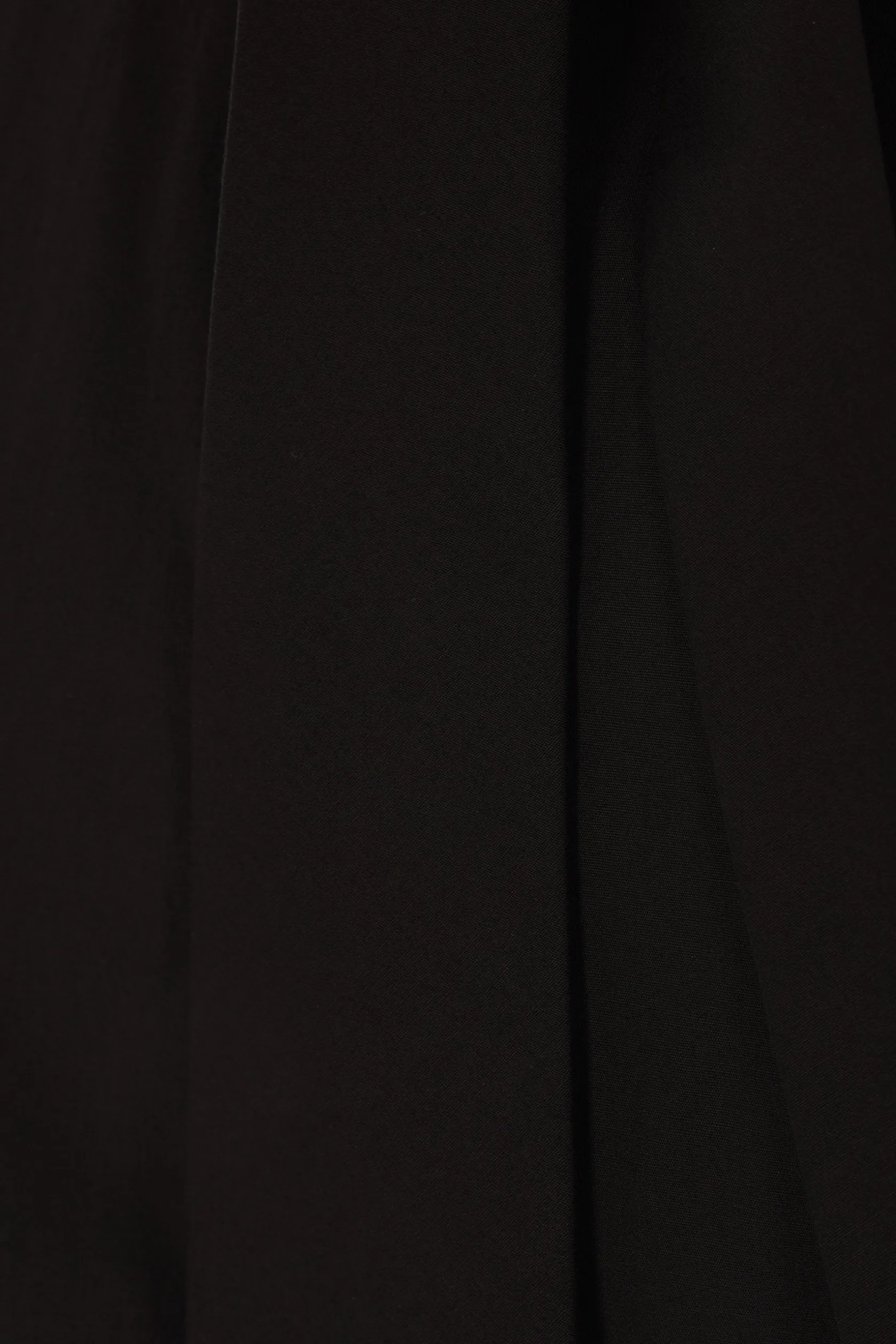Topwear>YOHJI YAMAMOTO camicia smanicata in popeline con cravatta Nero