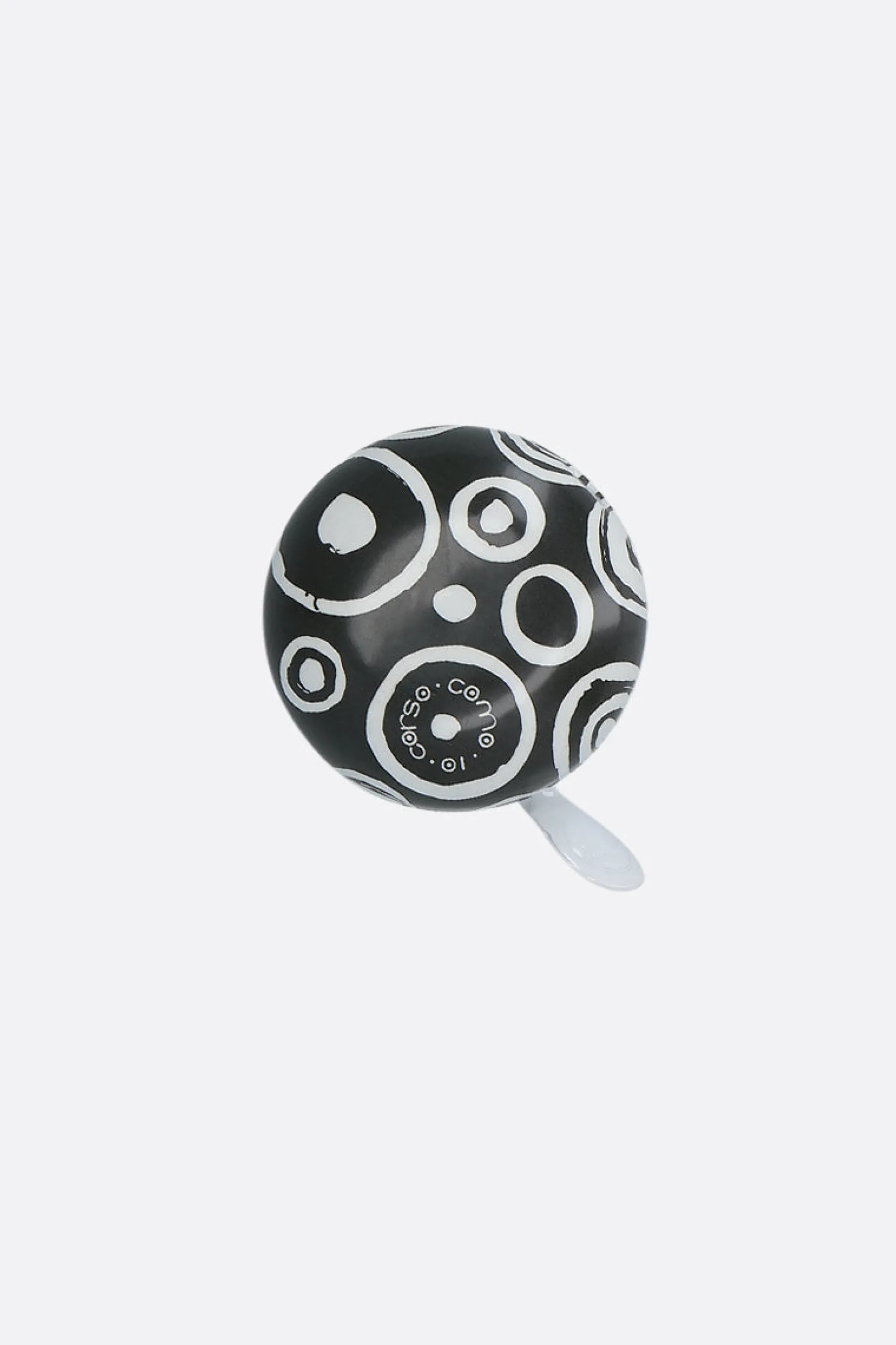 Lifestyle>10 CORSO COMO campanello bicicletta in metallo stampa logo grafico Nero
