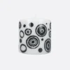 Lifestyle>10 CORSO COMO candela media con stampa cerchi signature Bianco