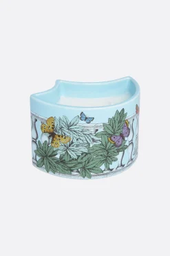 Lifestyle>FORNASETTI candela profumata Nel Mentre con Decoro Farfalle e Balaustra Multicolor