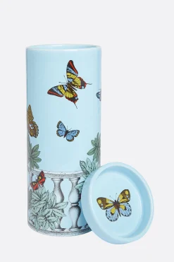 Lifestyle>FORNASETTI candela profumata Nel Mentre con Decoro Farfalle e Balaustra Multicolor