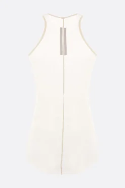 Topwear>RICK OWENS canotta in cotone a costine Neutro