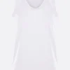 Topwear>COMME DES GARÇONS canotta in jersey tecnico Bianco