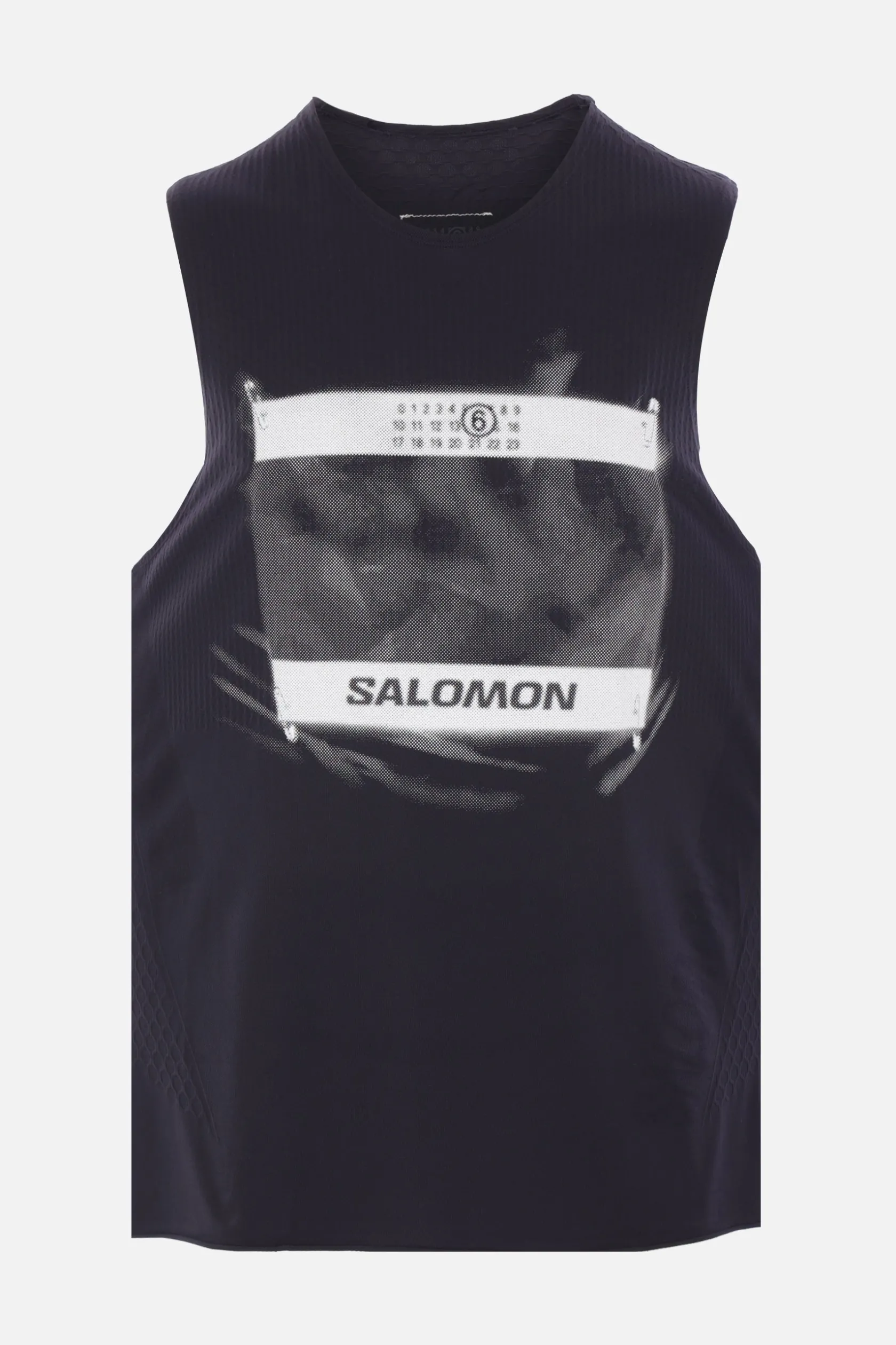 Topwear>MM6 X SALOMON canotta in jersey tecnico Nero