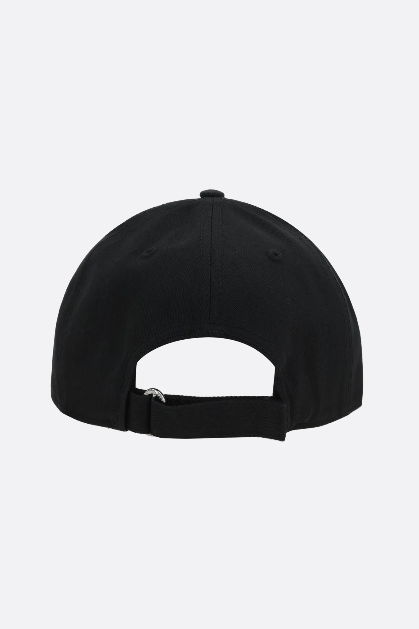 Accessori Da Indossare>MONCLER cappello baseball in gabardine patch logo Nero