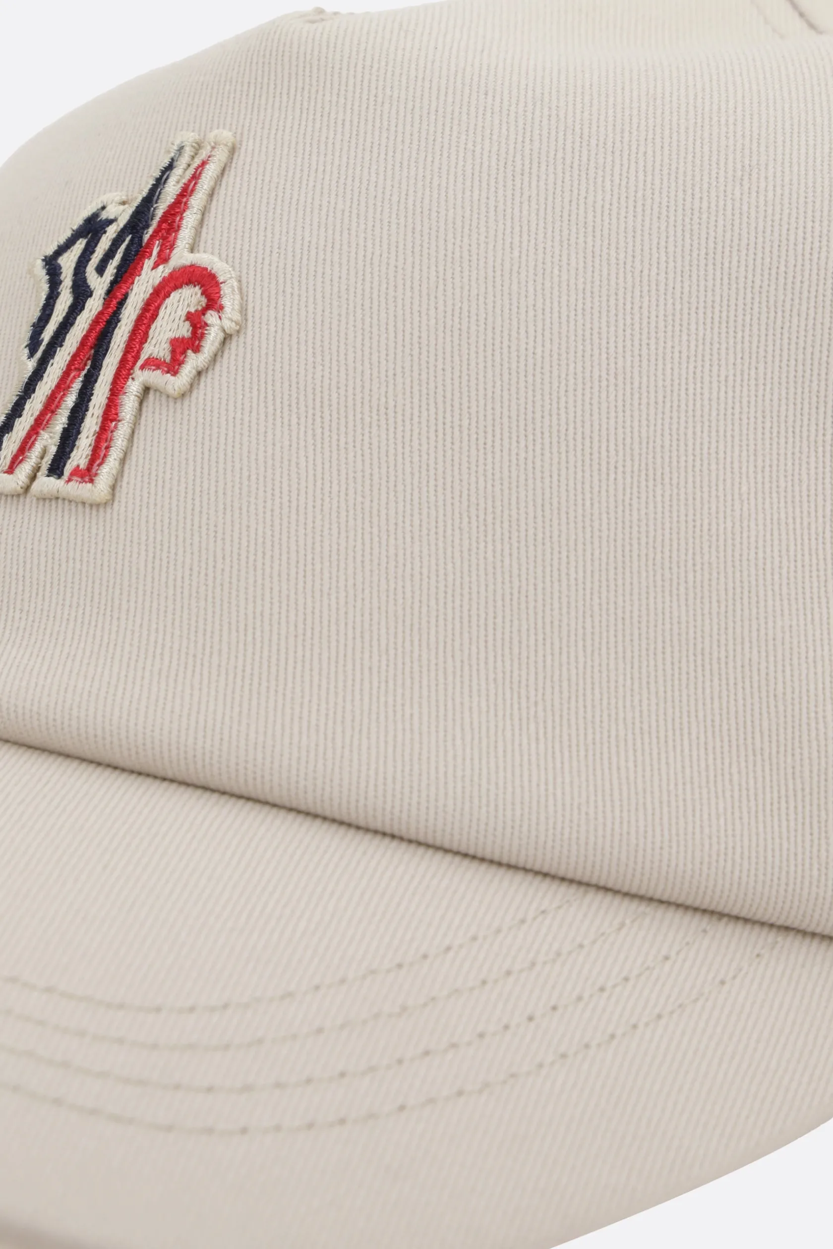 Accessori Da Indossare>MONCLER GRENOBLE cappello baseball in gabardine patch logo Neutro
