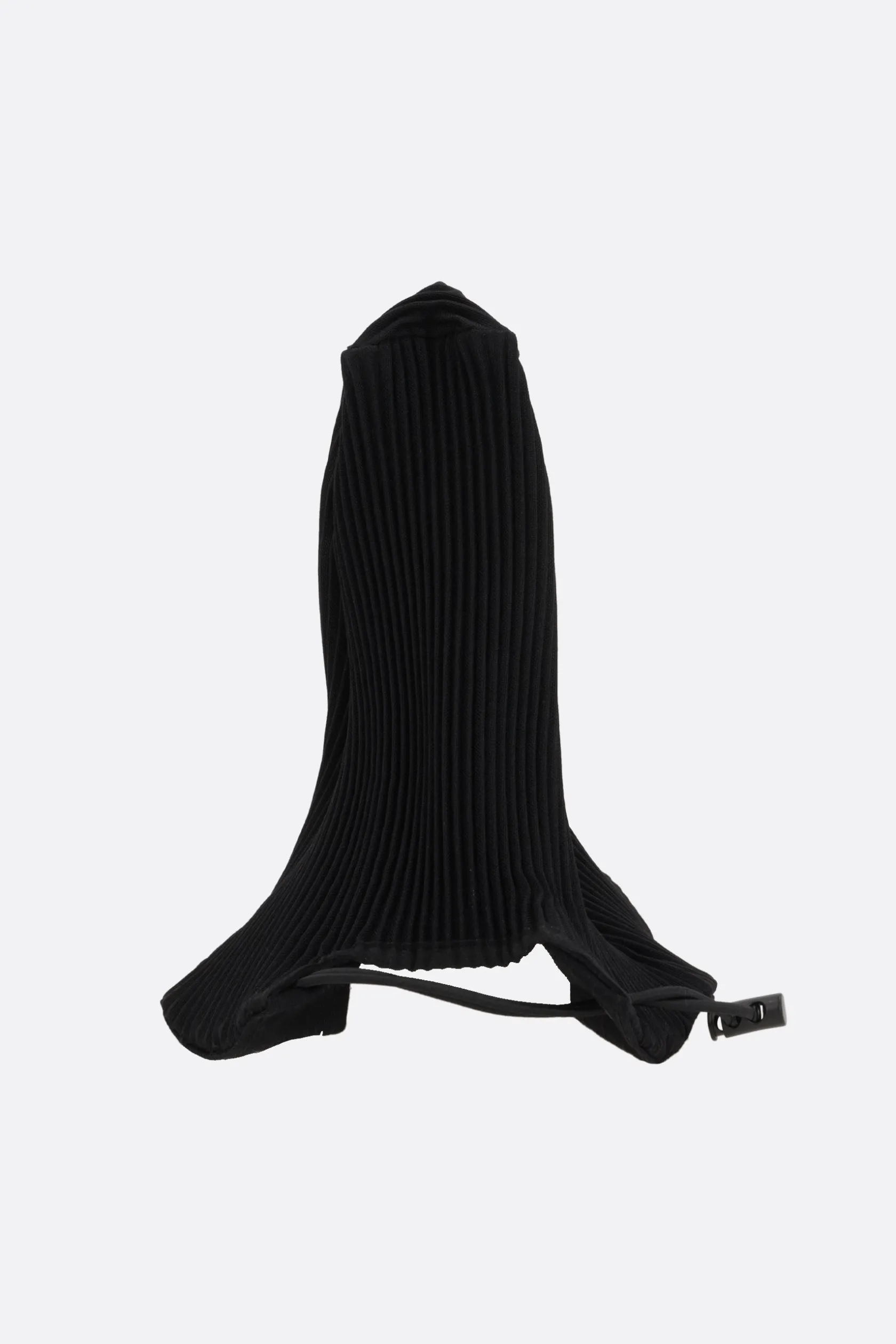 Accessori Da Indossare>MELITTA BAUMEISTER cappello baseball in popeline tecnico plissé Nero