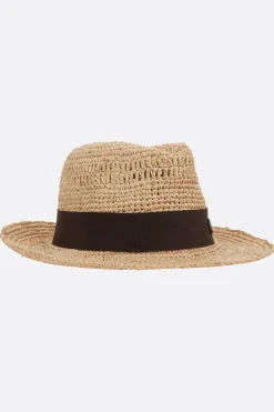 Accessori Da Indossare>MAISON MICHEL cappello fedora Elias in rafia Neutro