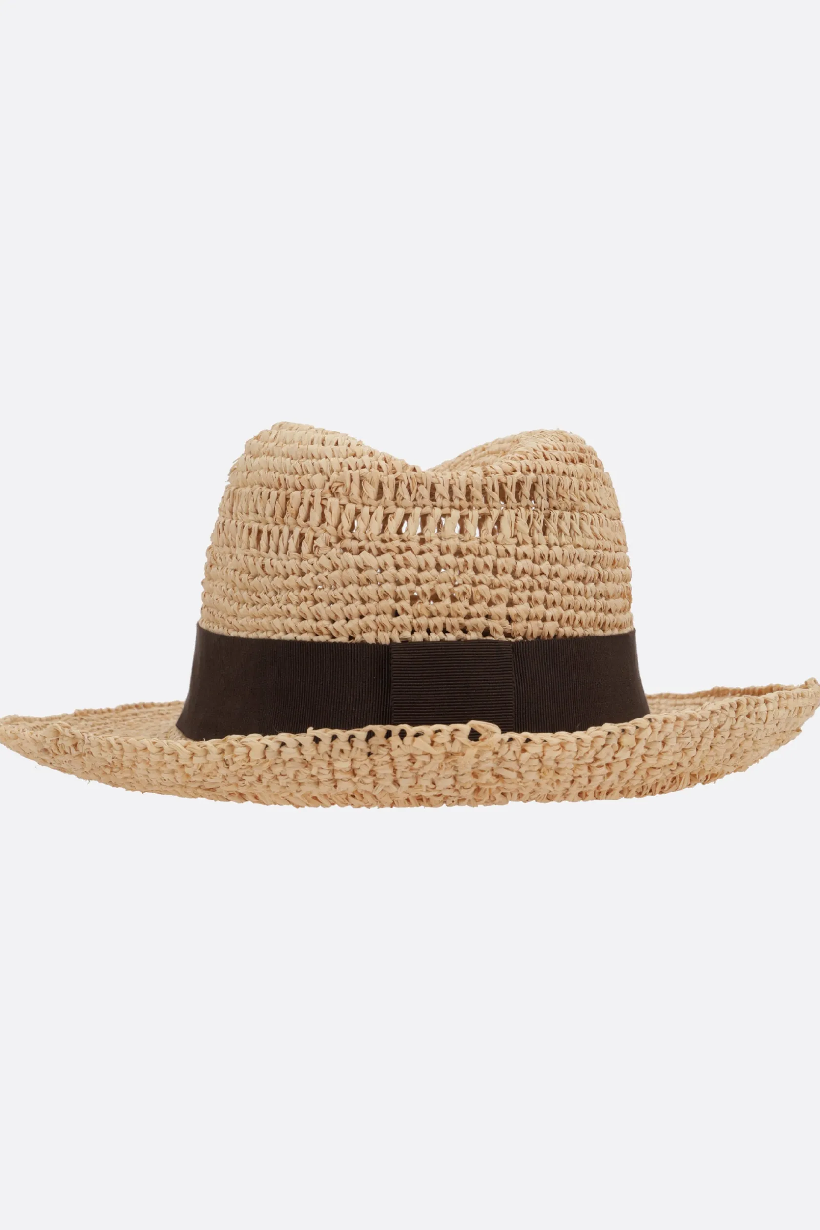 Accessori Da Indossare>MAISON MICHEL cappello fedora Elias in rafia Neutro