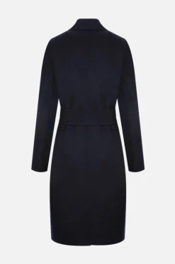 Capispalla>10 CORSO COMO cappotto a vestaglia in lana Blu