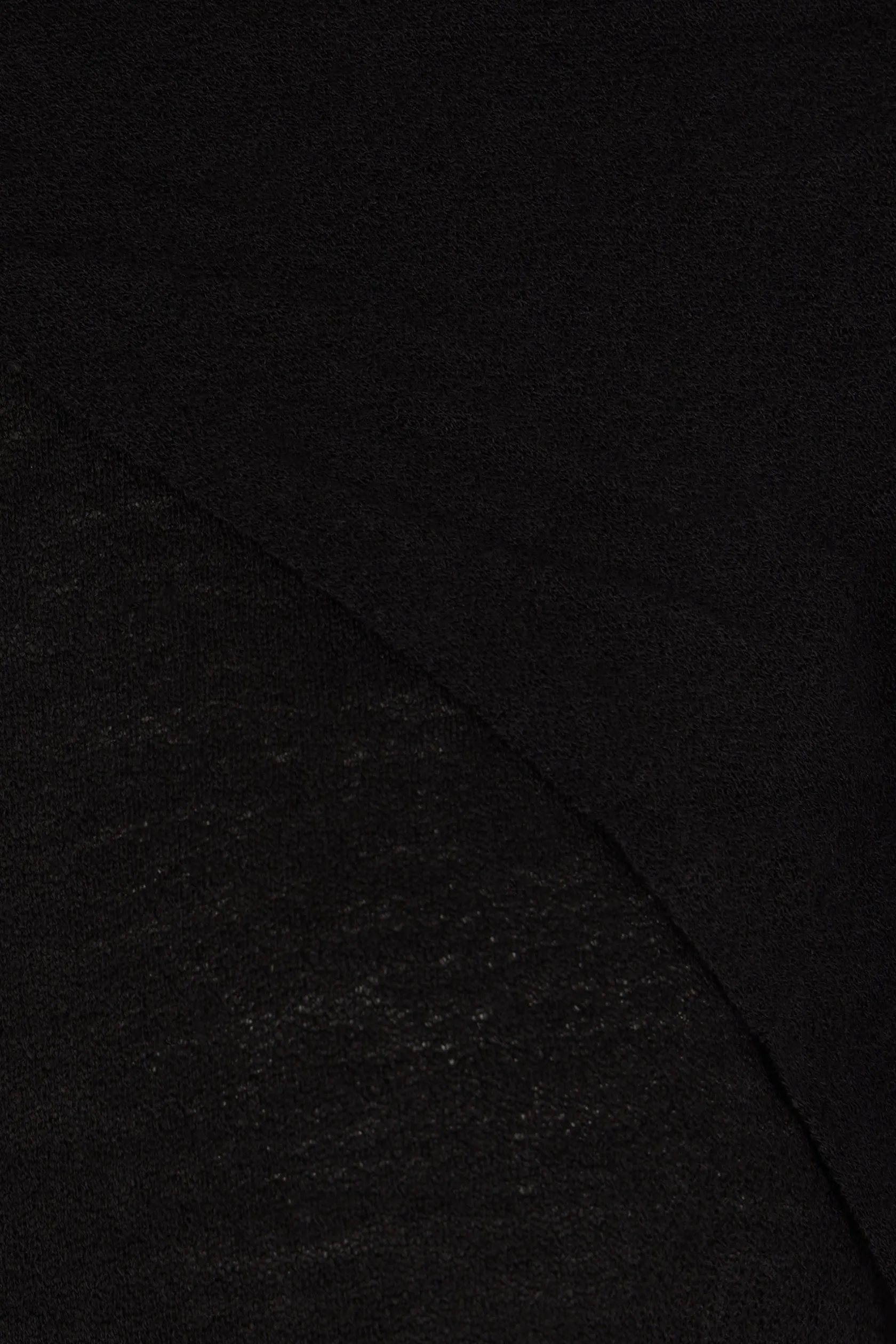 Topwear>YOHJI YAMAMOTO cardigan asimmetrico in lana e seta Nero