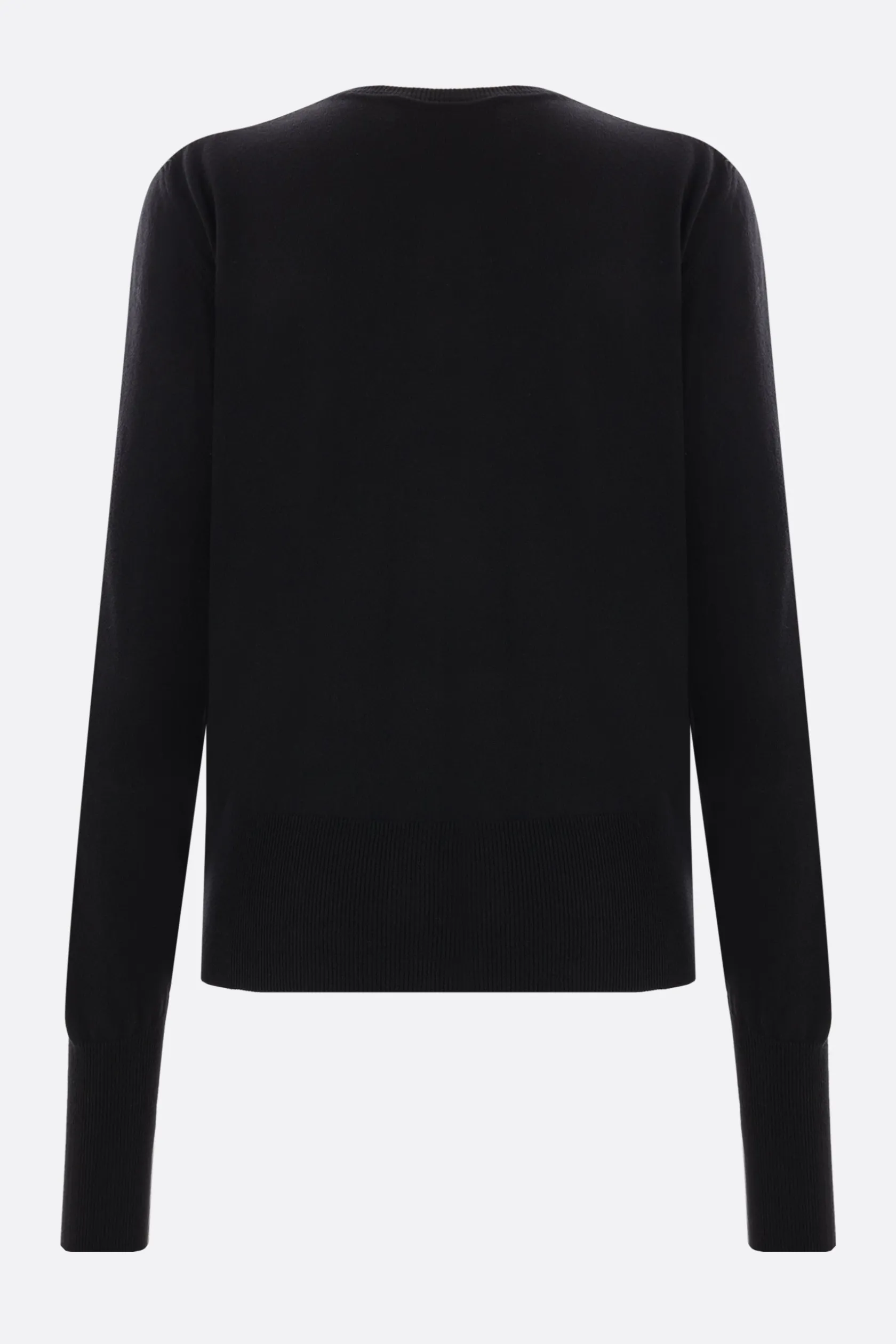 Topwear>VIVIENNE WESTWOOD cardigan Bea in cotone e cashmere Nero