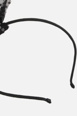 Accessori Da Indossare>MAISON MICHEL cerchietto Heidi Rabbit Nero