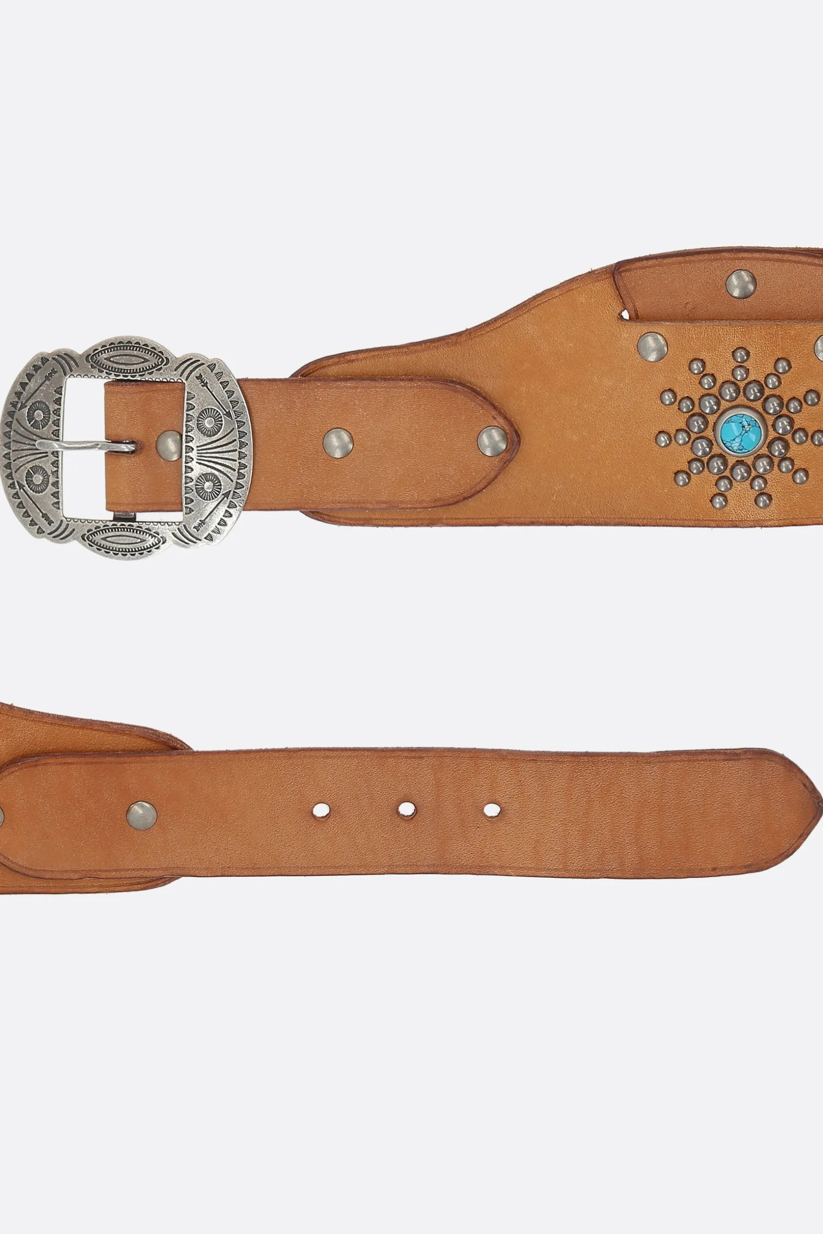 Cinture>HTC LOS ANGELES cintura Monterey in pelle Marrone