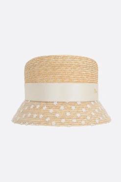 Accessori Da Indossare>MAISON MICHEL cloche New Kendall in paglia Neutro