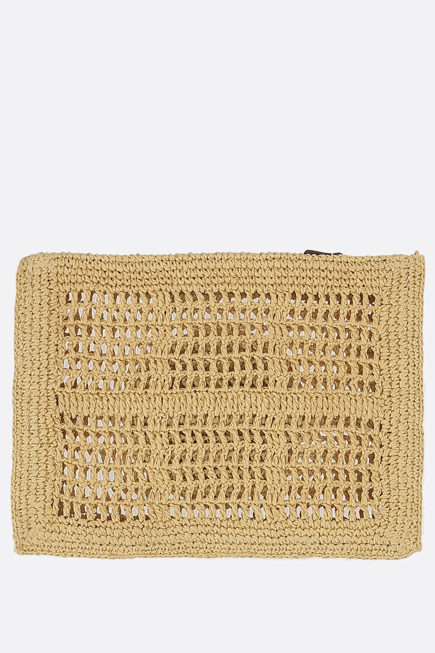 Clutch E Buste>TORY BURCH clutch Ella in rafia Neutro