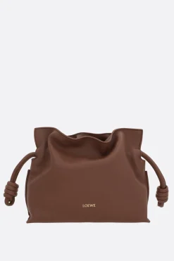 Clutch E Buste>LOEWE clutch Flamenco mini Hamster in nappa Marrone