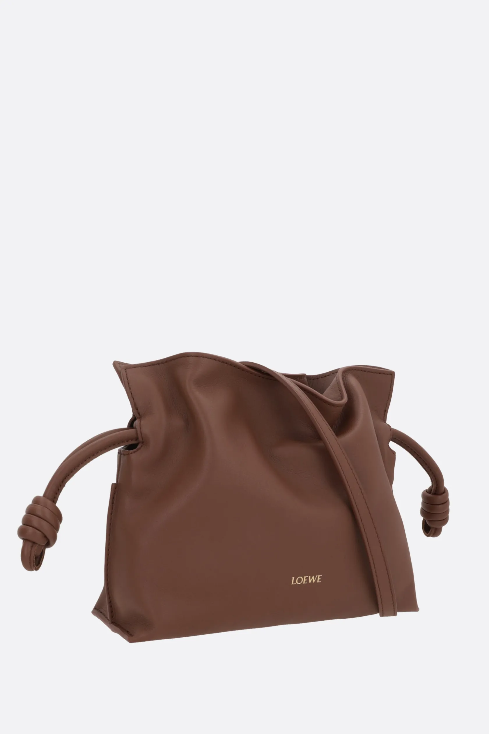 Clutch E Buste>LOEWE clutch Flamenco mini Hamster in nappa Marrone