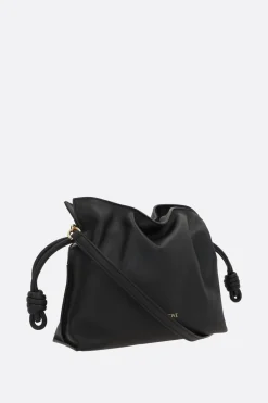 Clutch E Buste>LOEWE clutch Flamenco mini in nappa Nero