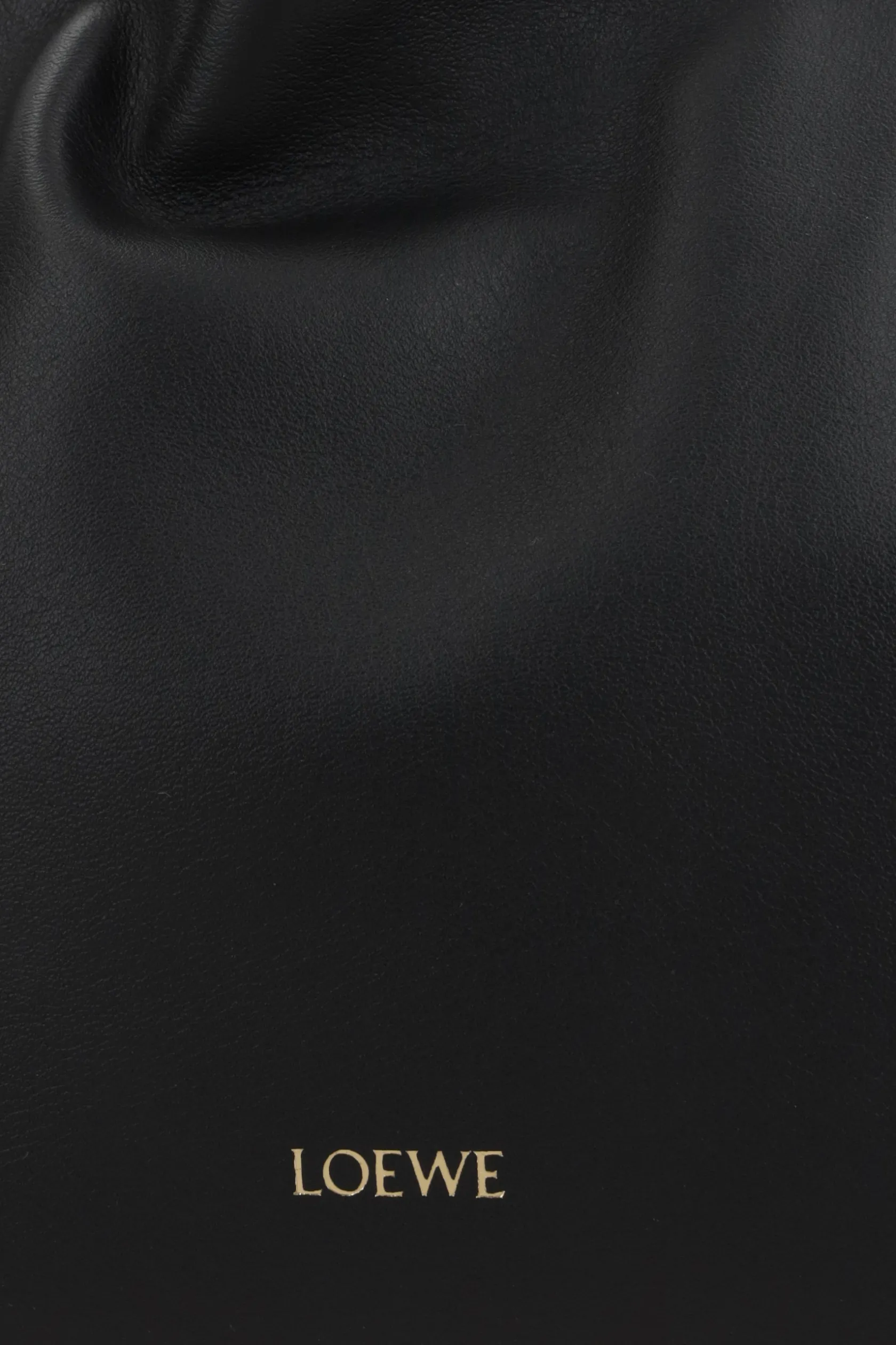 Clutch E Buste>LOEWE clutch Flamenco mini in nappa Nero