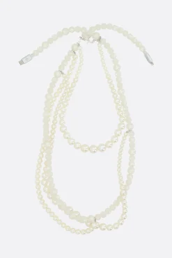 Accessori Da Indossare>BLESS collana x Supreme con perle sintetiche Bianco