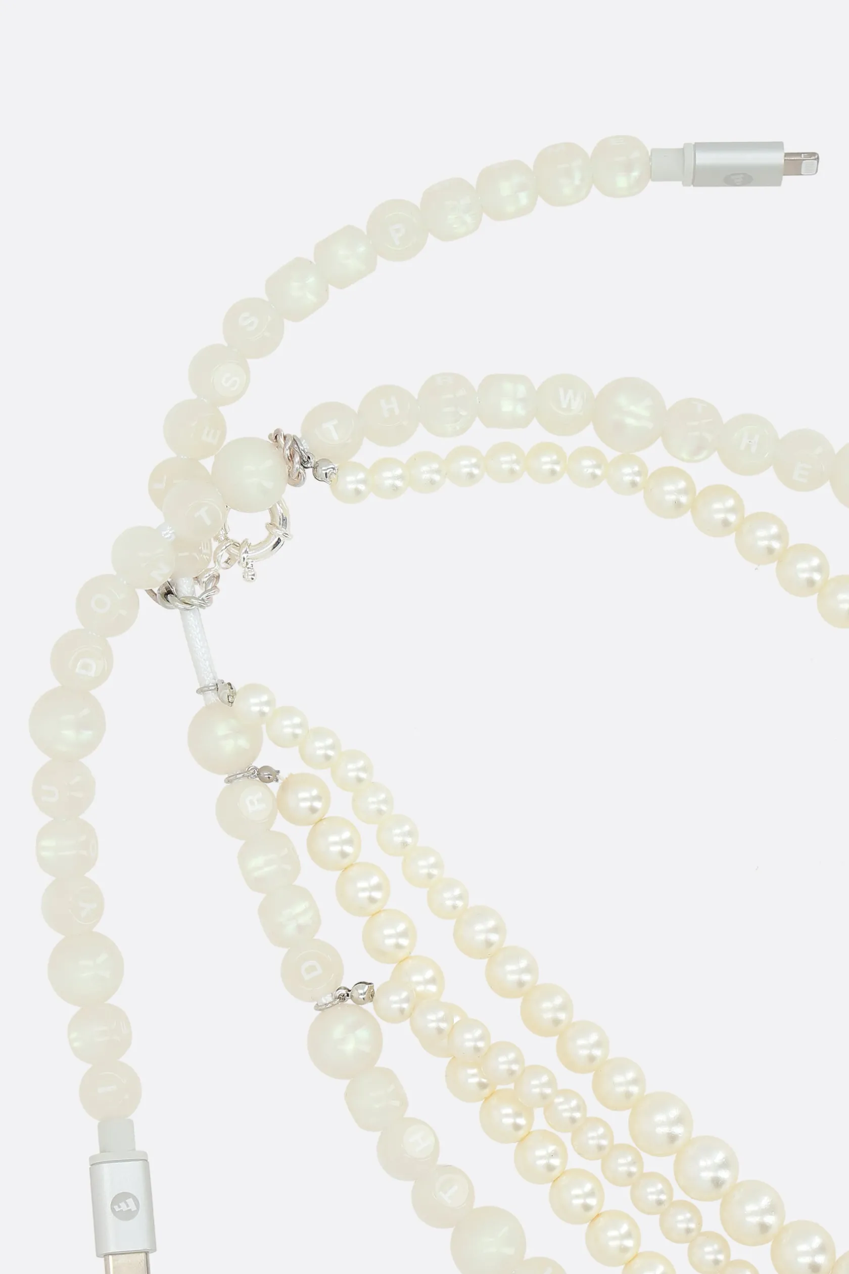 Accessori Da Indossare>BLESS collana x Supreme con perle sintetiche Bianco