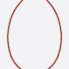 Gioielli>SOPHIE BUHAI collana girocollo Carnelian Mermaid Rosso