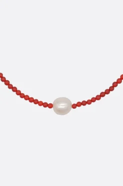 Gioielli>SOPHIE BUHAI collana girocollo Carnelian Mermaid Rosso