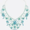 Gioielli>UNDERCOVER collana in crochet con perline Bianco