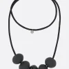 Gioielli>MARIA CALDERARA collana Infinity Loop Nero