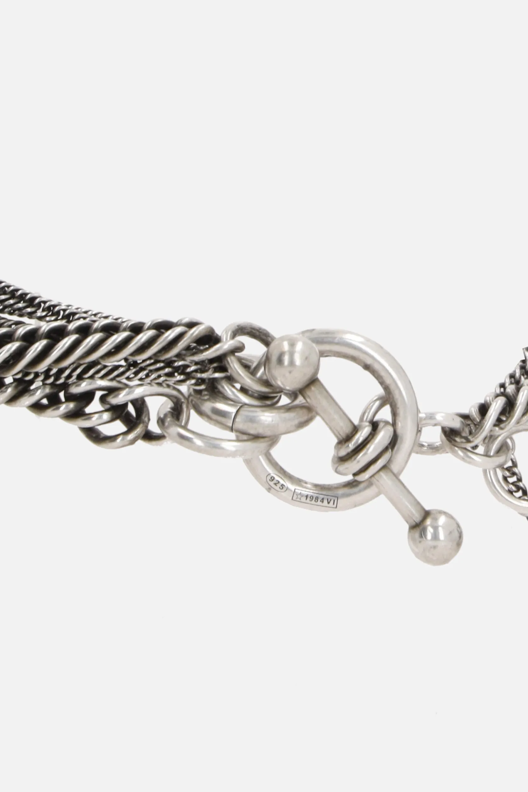 Gioielli>ANN DEMEULEMEESTER collana multicatena Bie Argento