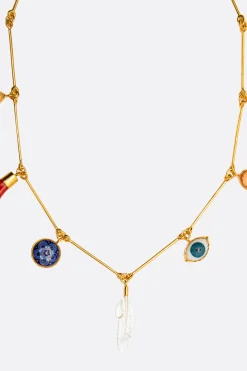 Gioielli>GRAINNE MORTON collana Seven Wire Charm Multicolor