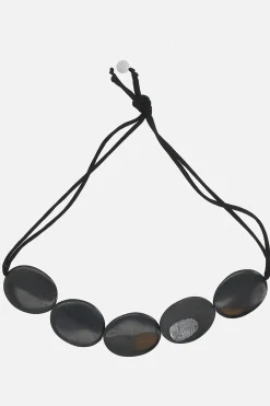 Gioielli>MARIA CALDERARA collana Thumbprint Marrone