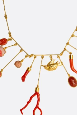 Gioielli>GRAINNE MORTON collana Wire Charm Drop Multicolor