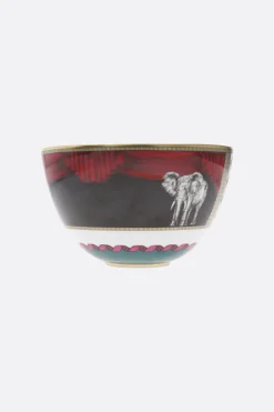 Lifestyle>GINORI 1735 coppa Totem in porcellana Multicolor
